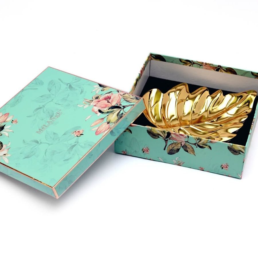 Banana Leaf Gold Platter
