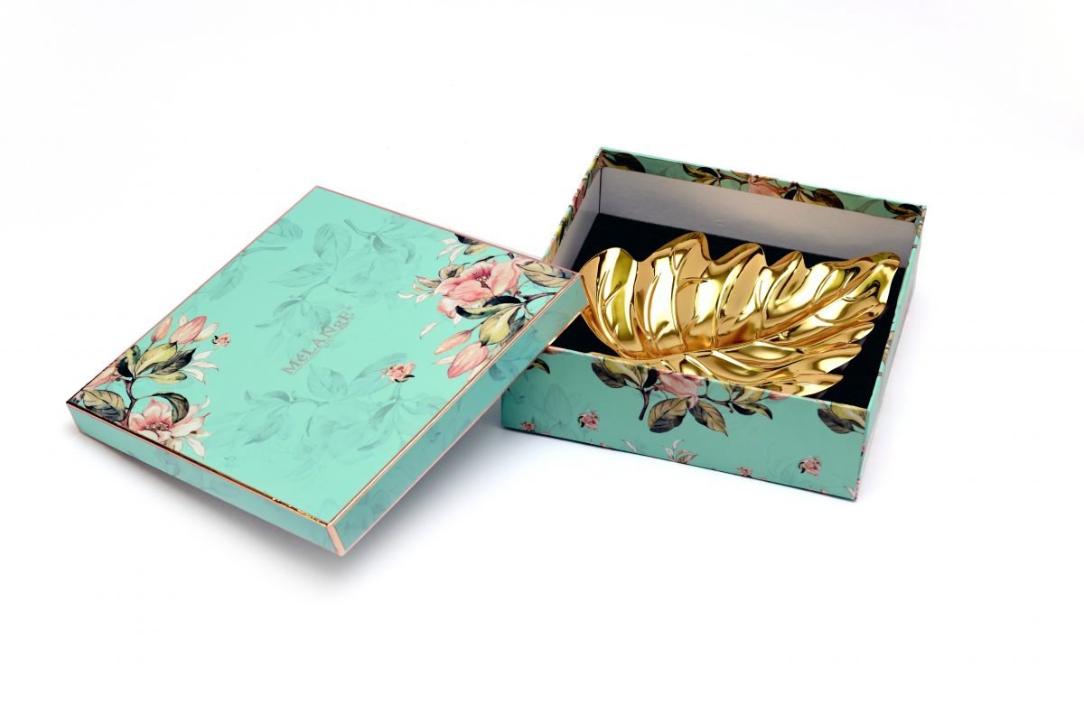 Banana Leaf Gold Platter