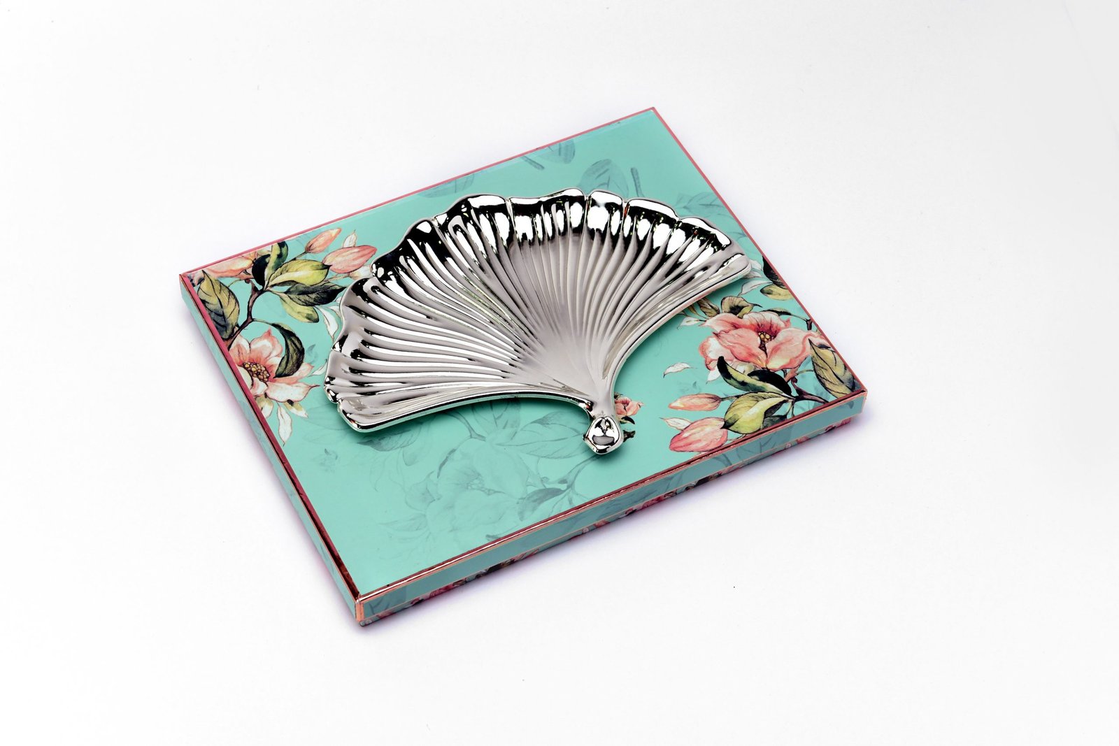 Silver Plated Shell Designed Platter