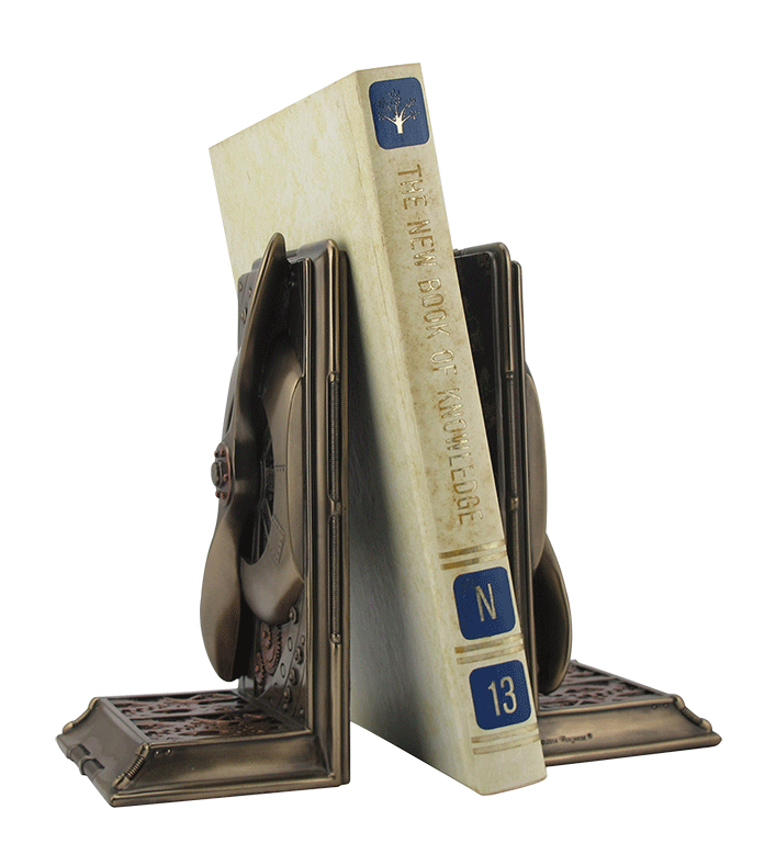 Steampunk Propeller Book Holder